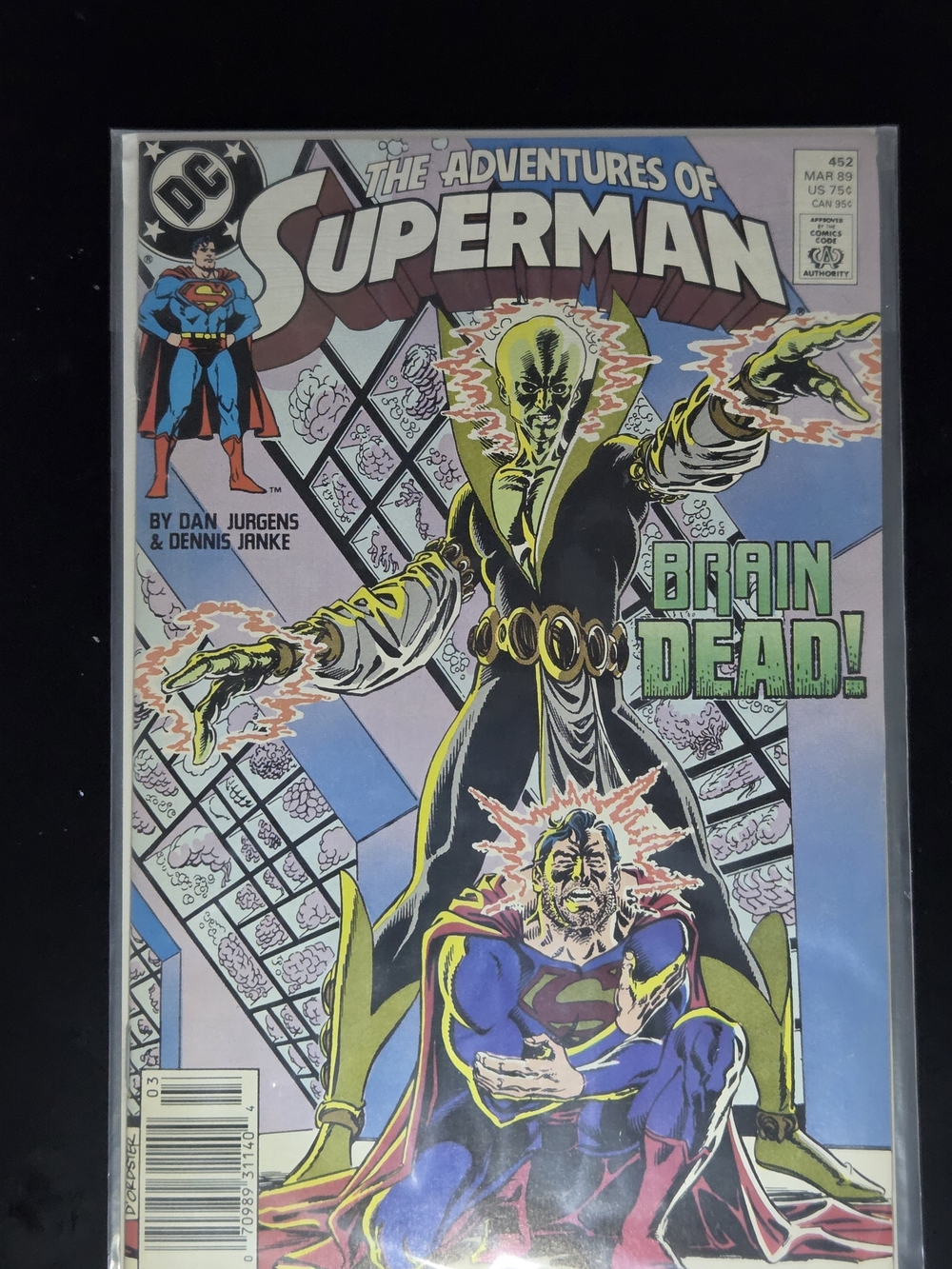 DC Superman Comic Adventures of Superman #452